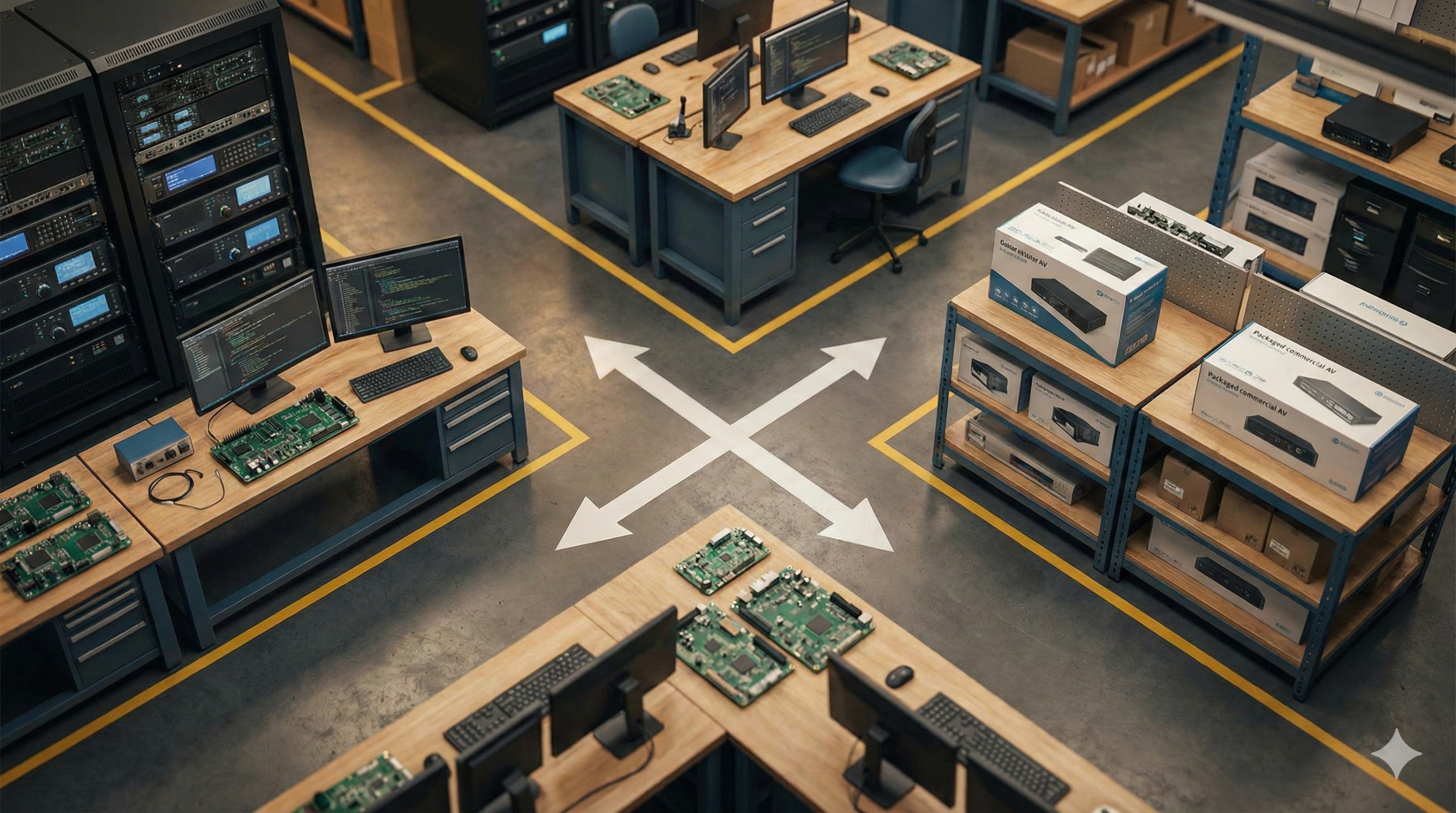 Build vs buy AI tools - AV team evaluating custom and off-the-shelf AI solutions